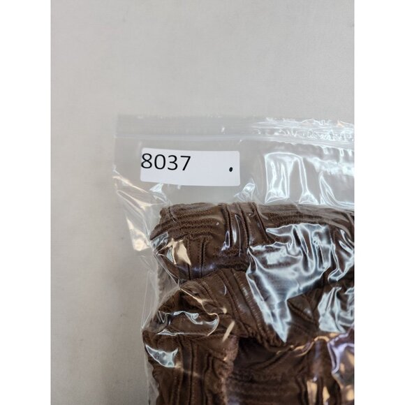 Great Cavalier Blazer Jacket Women Large Brown Button Texture Print Vintage - Picture 9 of 9